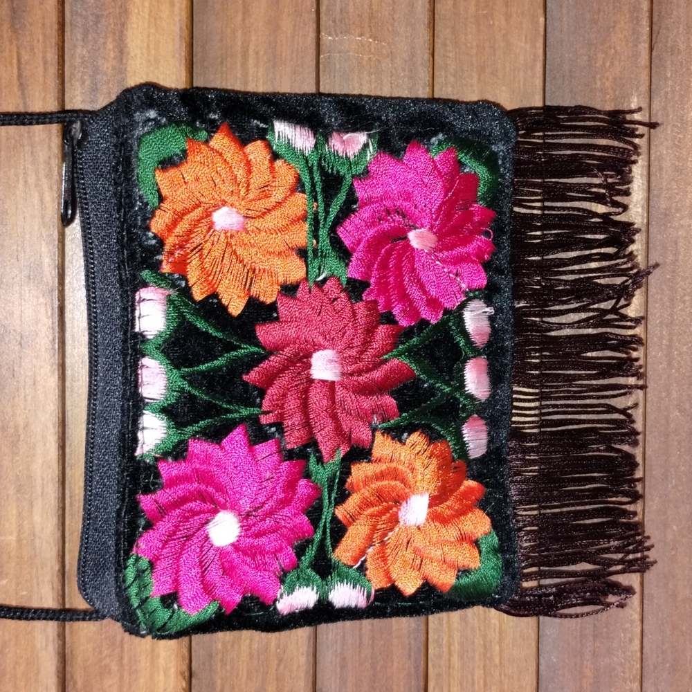 Embroidered Mini Bag